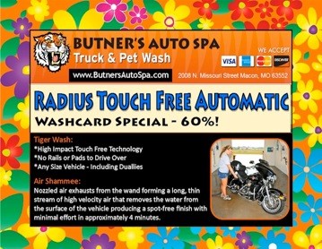 Butner's Auto Spa Special